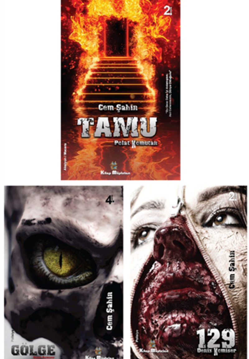 Polisiye - Aksiyon Kitapları (3 Kitap) kitap kapağı
