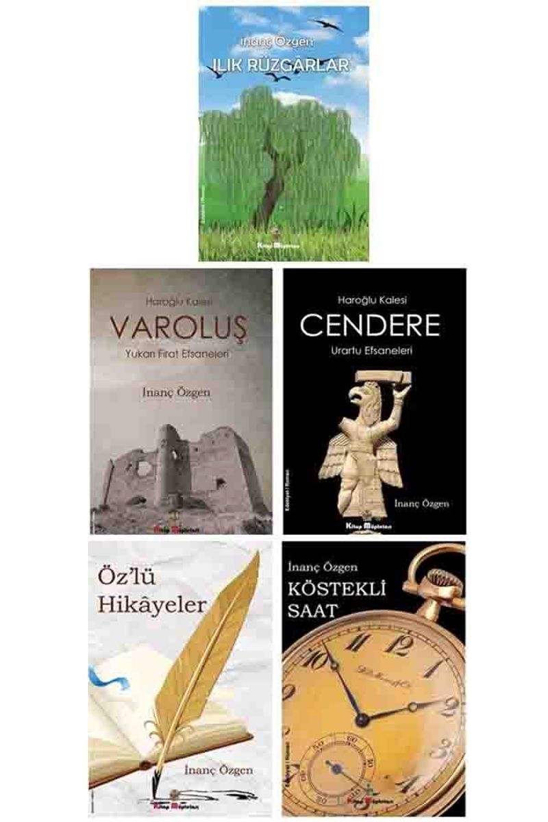 İnanç Özgen Kitapları 5 Kitap Set kitap kapağı