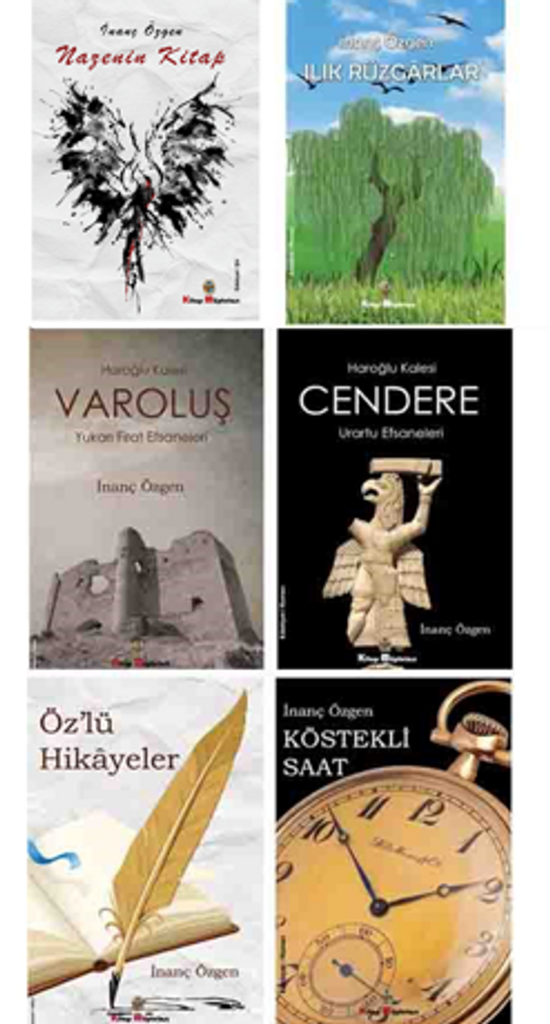 İnanç Özgen Kitapları 6 Kitap Set kitap kapağı