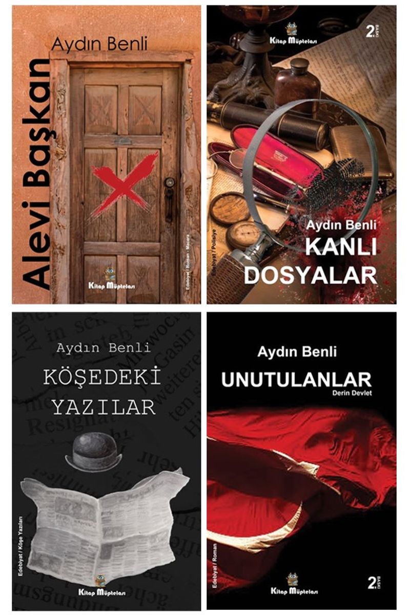 Aydın Benli Kitapları 4 Kitap Set kitap kapağı