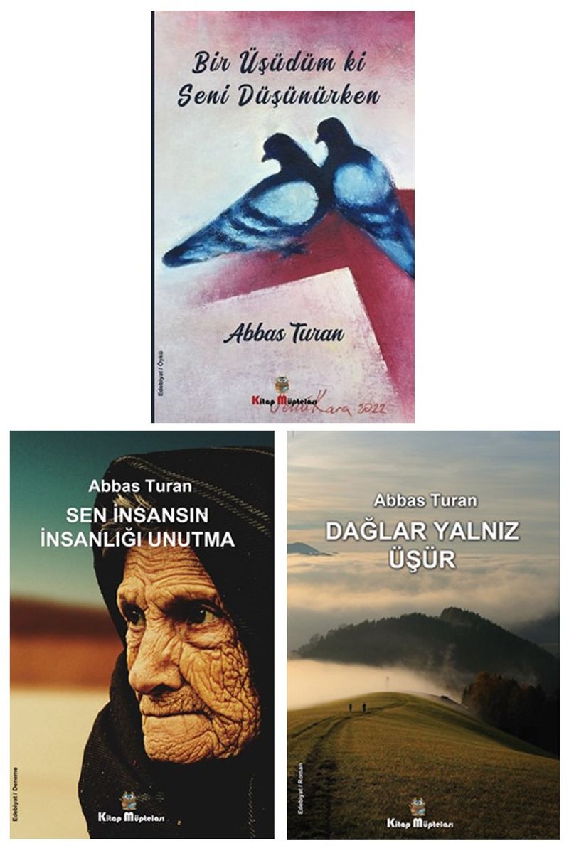 Abbas Turan Kitapları 3 Kitap Set kitap kapağı