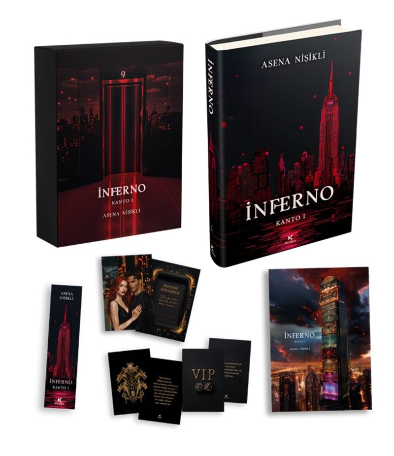 İnferno 1 (Ciltli Kutu Set) kitap kapağı