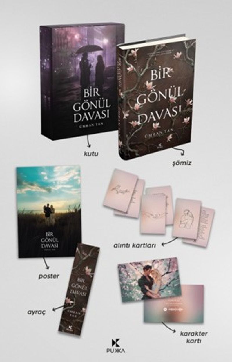 Bir Gönül Davası (Ciltli Kutu Set) kitap kapağı