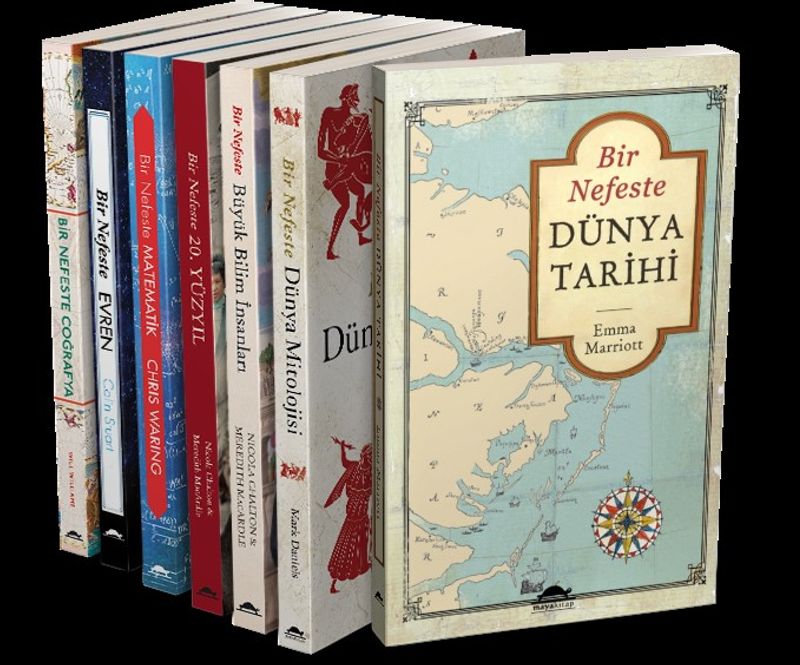 Maya Bir Nefeste Seti - 7 Kitap Takım kitap kapağı