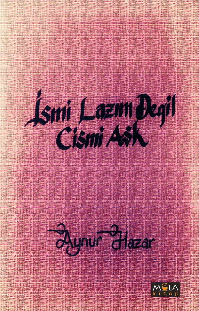 İsmi Lazım Değil Cismi Aşk kitap kapağı