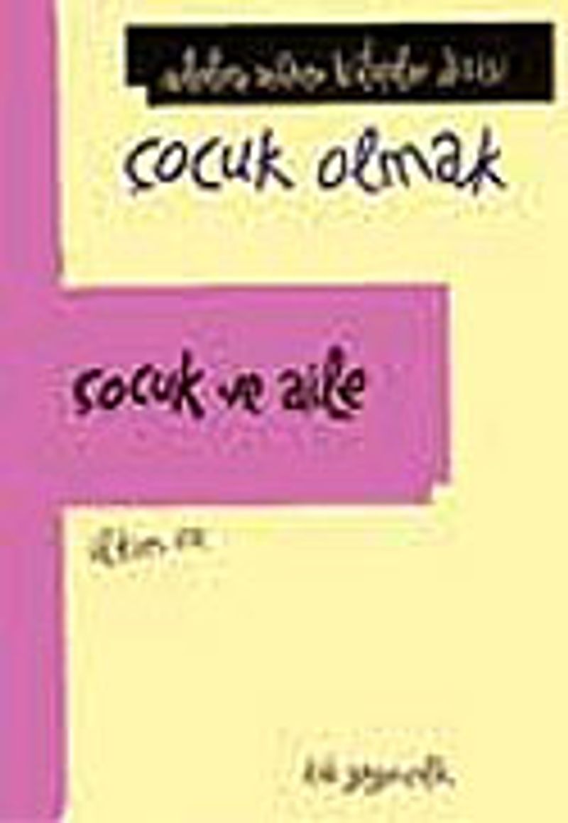 Çocuk ve Aile Ciltli kitap kapağı