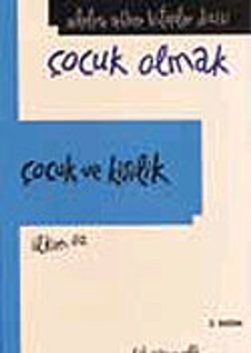 Çocuk ve Kişilik Ciltli kitap kapağı
