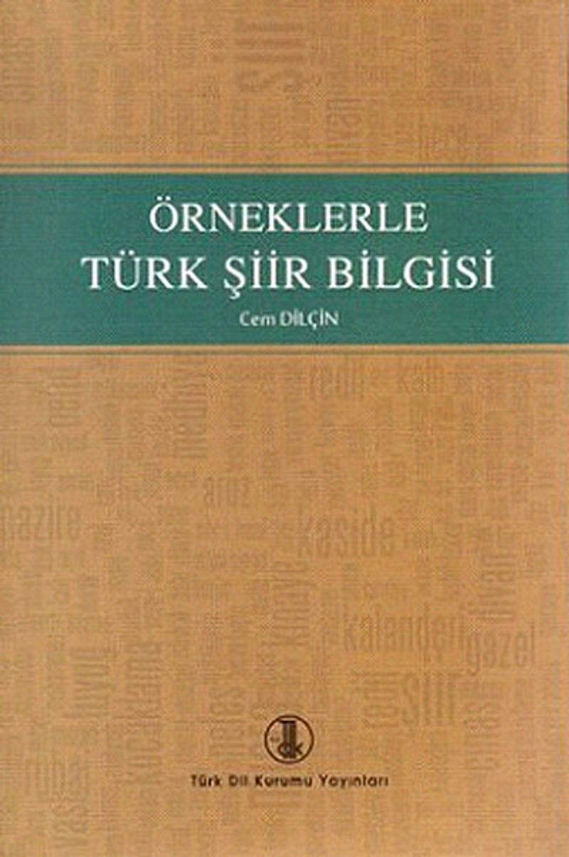 Örneklerle Türk Şiir Bilgisi kitap kapağı