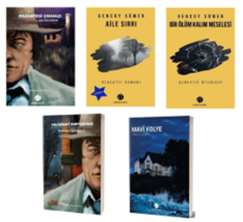 Gencoy Sümer Polisiye Gerilim Set 1 (5 Kitap Takım) kitap kapağı