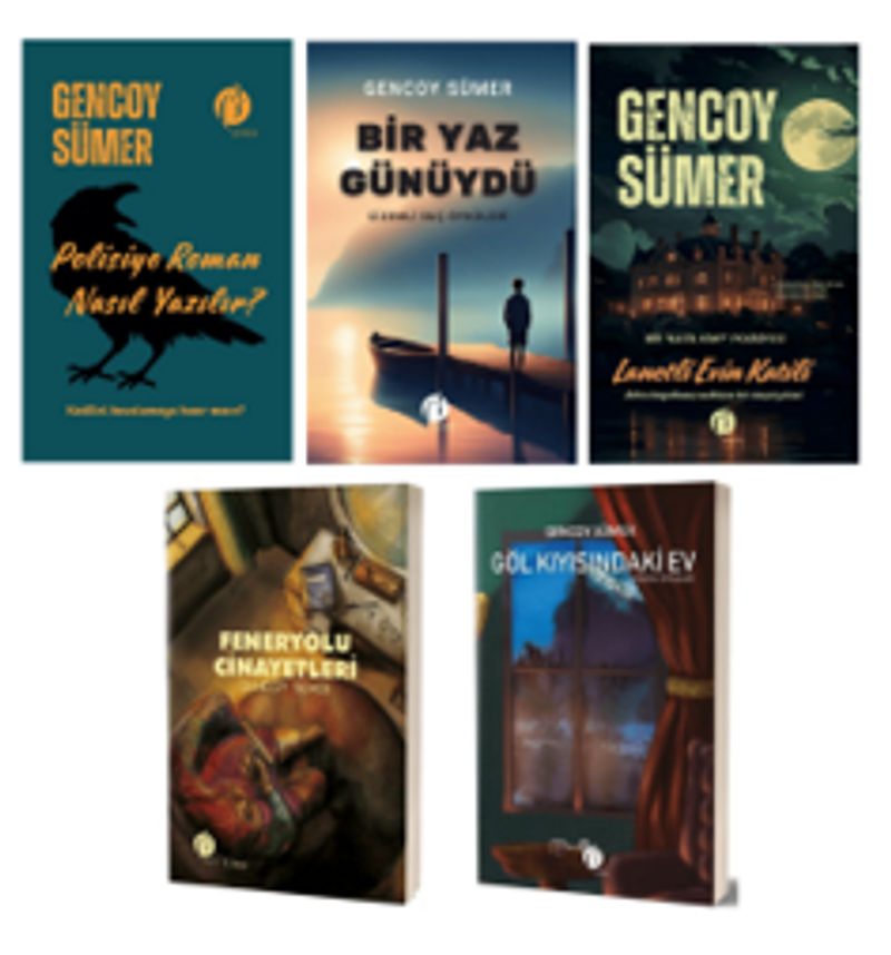 Gencoy Sümer Polisiye Gerilim Set 2 (5 Kitap Takım) kitap kapağı