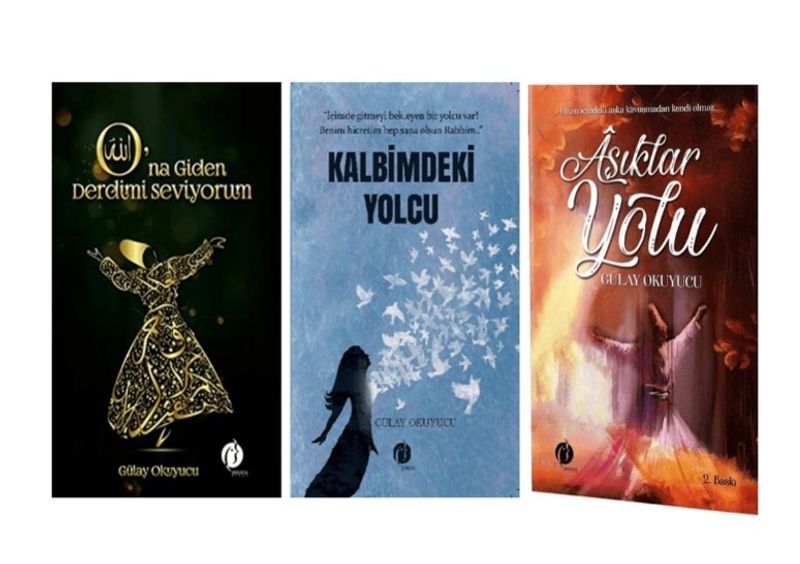 O'na Giden Derdimi Seviyorum - Kalbimdeki Yolcu - Aşıklar Yolu (3 Kitap Takım kitap kapağı