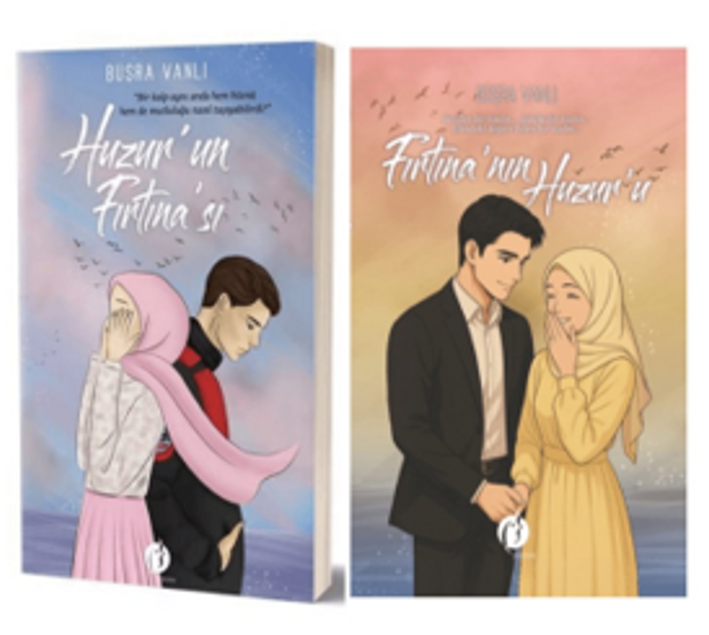 Huzurun Fırtınası Fırtınanın Huzuru (2 Kitap Takım) kitap kapağı