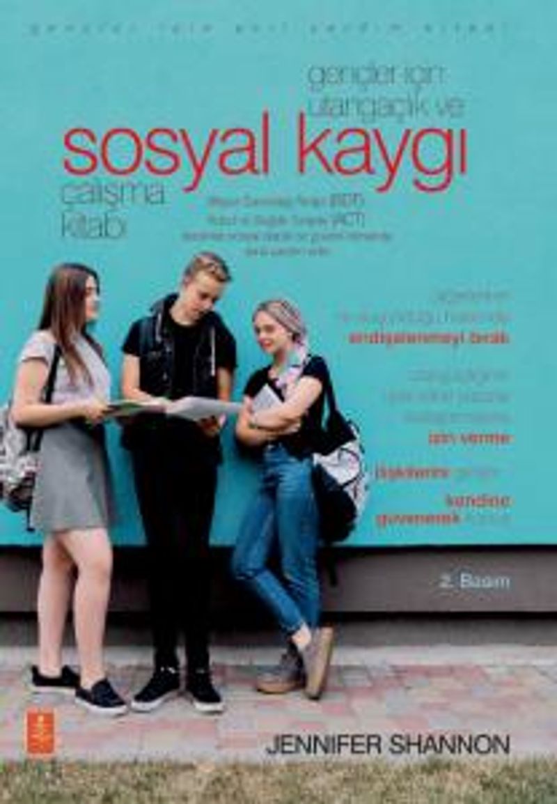 Gençler İçin Utangaçlık ve Sosyal Kaygı Çalışma Kitabı kitap kapağı