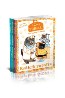 Dr. Pisikedi Serisi Takım Set (Renkli ve Resimli 4 Kitap) kitap kapağı