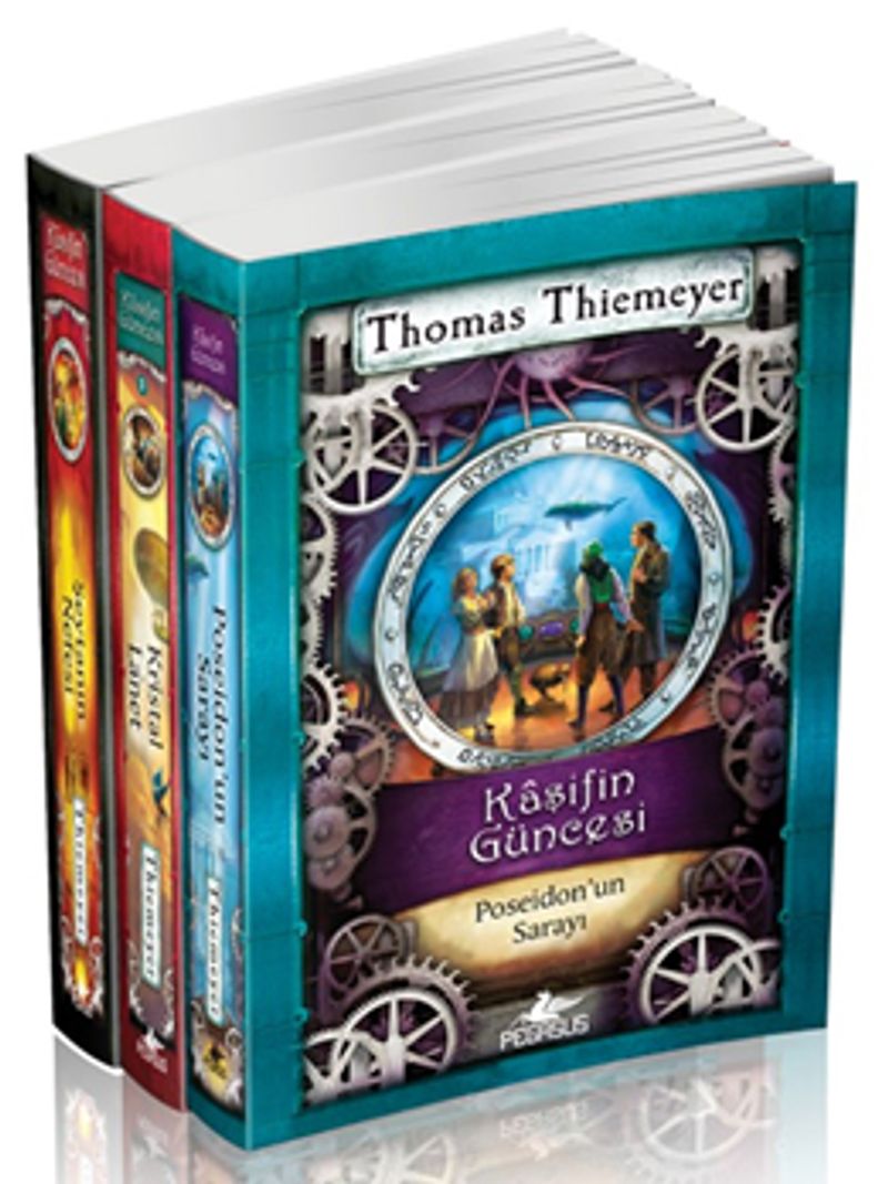 Kaşifin Güncesi Serisi Takım Set (3 Kitap) kitap kapağı