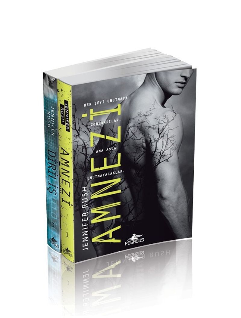Amnezi Serisi Takım Set (2 Kitap) kitap kapağı