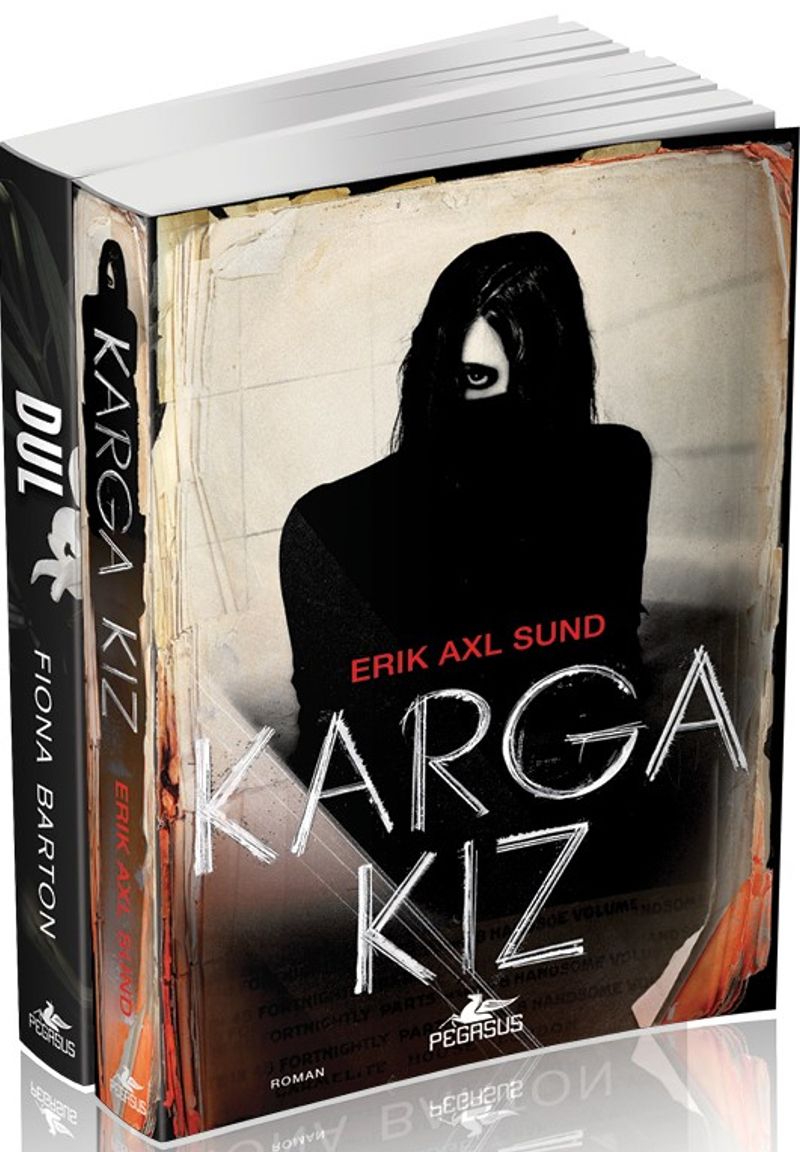 Karga Kız - Dul Psikolojik Gerilim Seti (2 Kitap) kitap kapağı