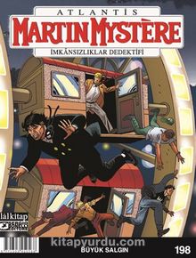 Martin Mystere sayı 198 / Büyük Salgın kitap kapağı