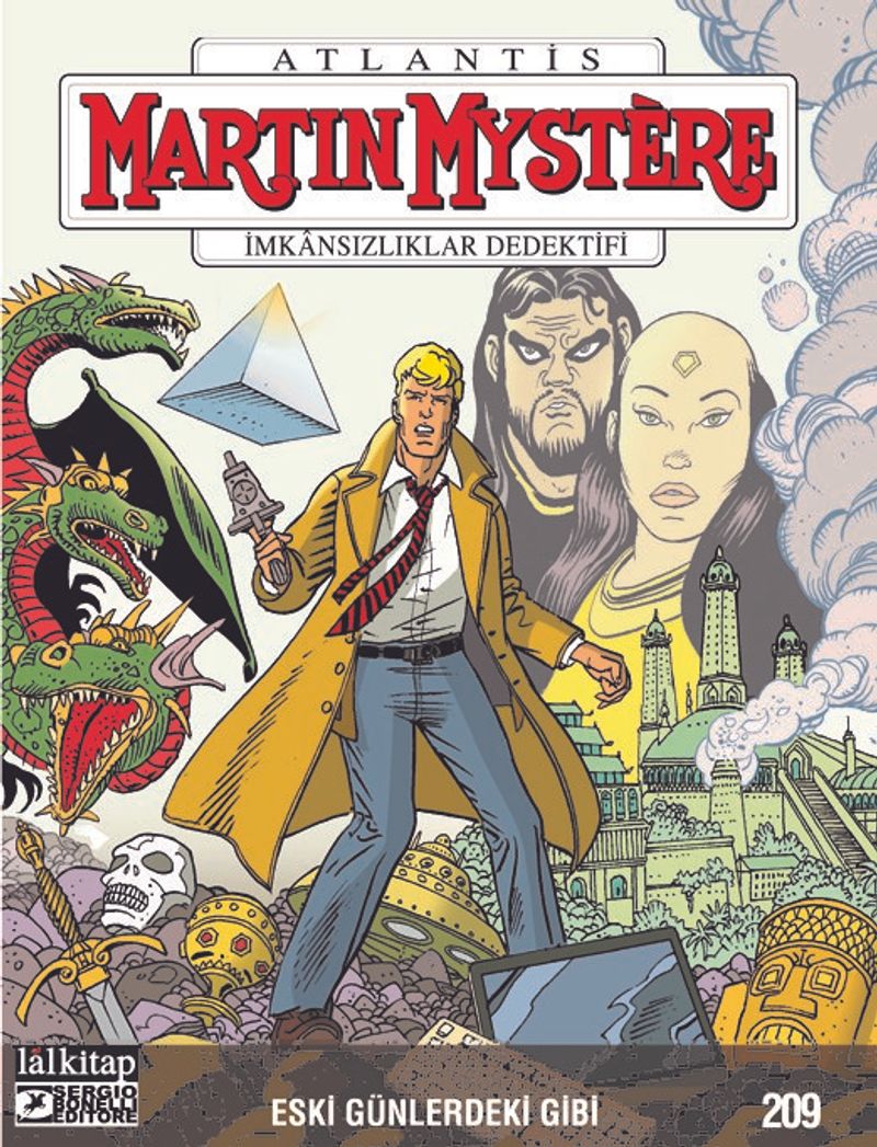 Martin Mystere Sayı: 209 - Eski Günlerdeki Gibi kitap kapağı