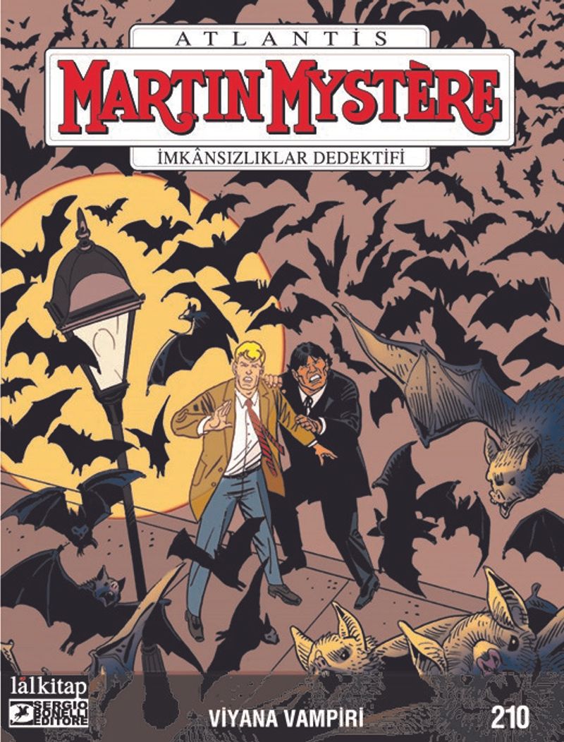Martin Mystere Sayı: 210 - Viyana Vampiri kitap kapağı