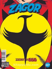 Zagor Sayı: 227 / Zenith 666 kitap kapağı