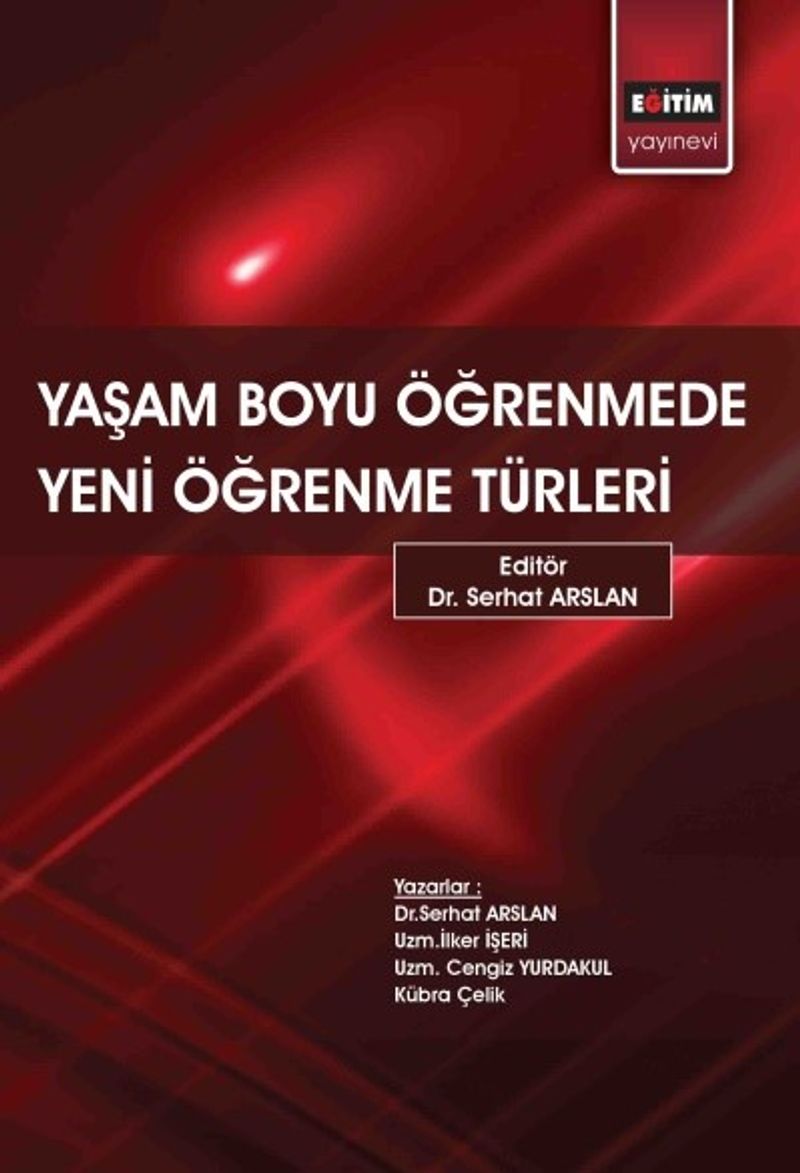 Yaşam Boyu Öğrenmede Yeni Öğrenme Türleri kitap kapağı