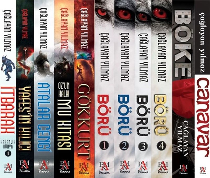 Çağlayan Yılmaz Seti (11 Kitap) kitap kapağı