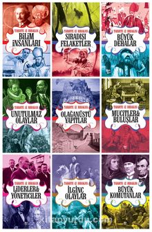 Tarihte İz Bırakanlar Seti (9 Kitap) kitap kapağı