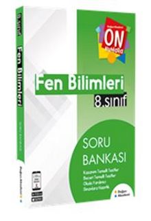 8.Sınıf Fen Bilimleri Soru Bankası kitap kapağı