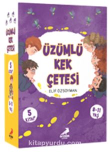 Üzümlü Kek Çetesi (5 kitap) kitap kapağı