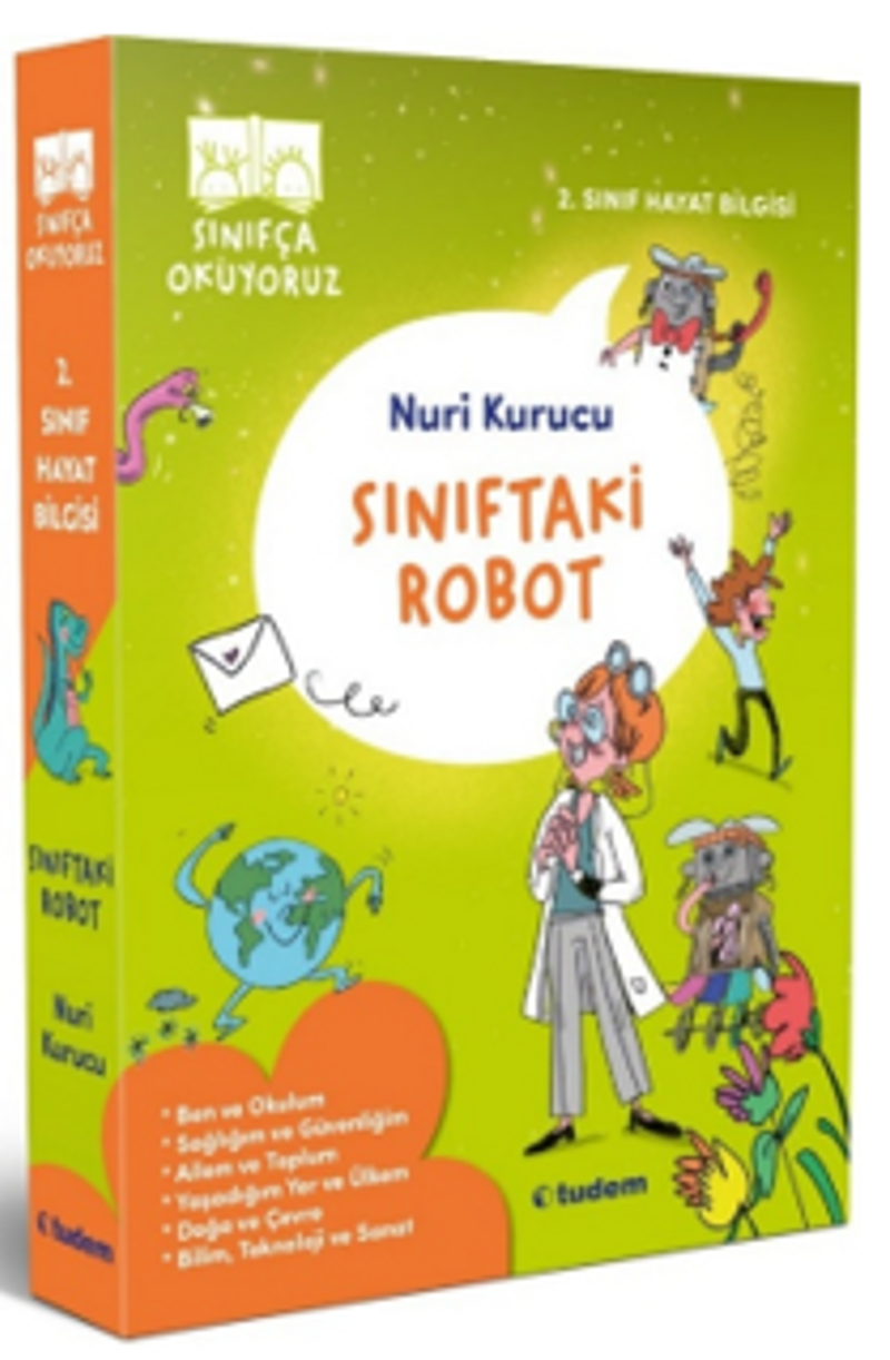 Sınıftaki Robot Serisi (6 Kitaplık Set) kitap kapağı