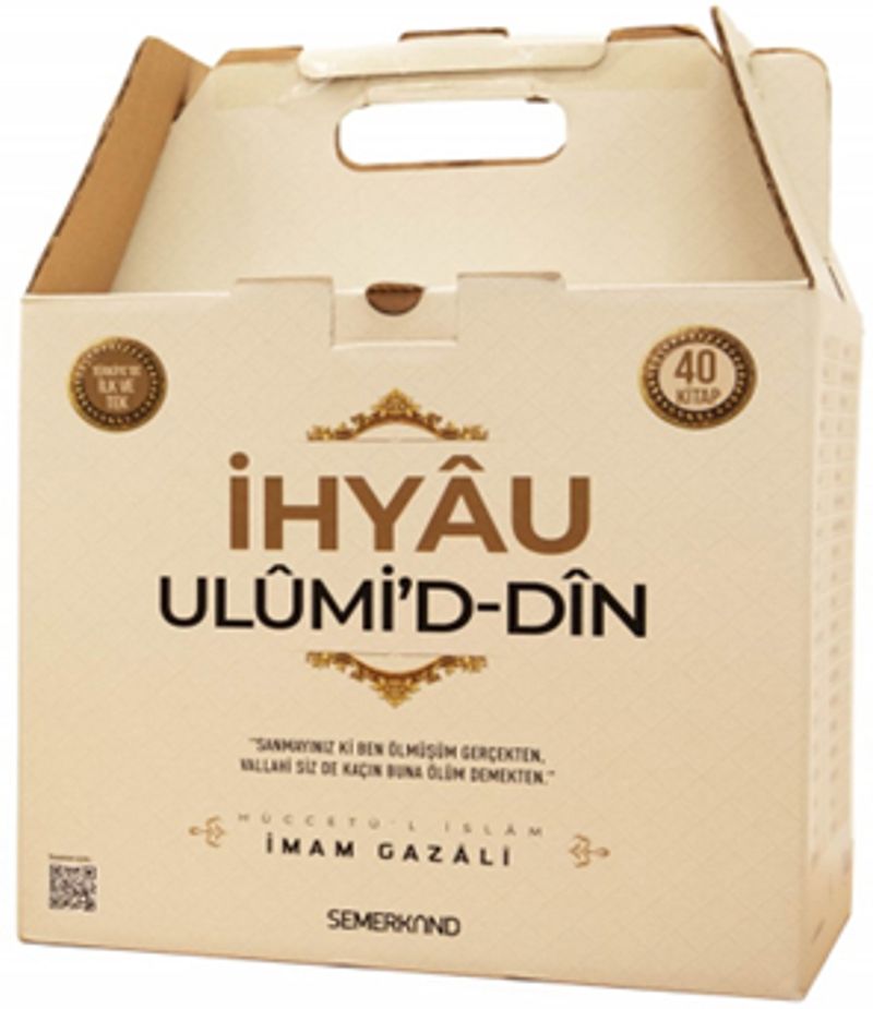 İhyau Ulumiddin (40 Kitap Özel Kutulu) kitap kapağı