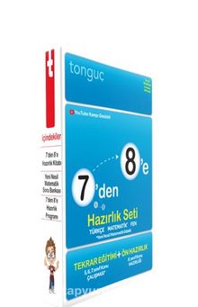 7'den 8'e Hazırlık Seti kitap kapağı