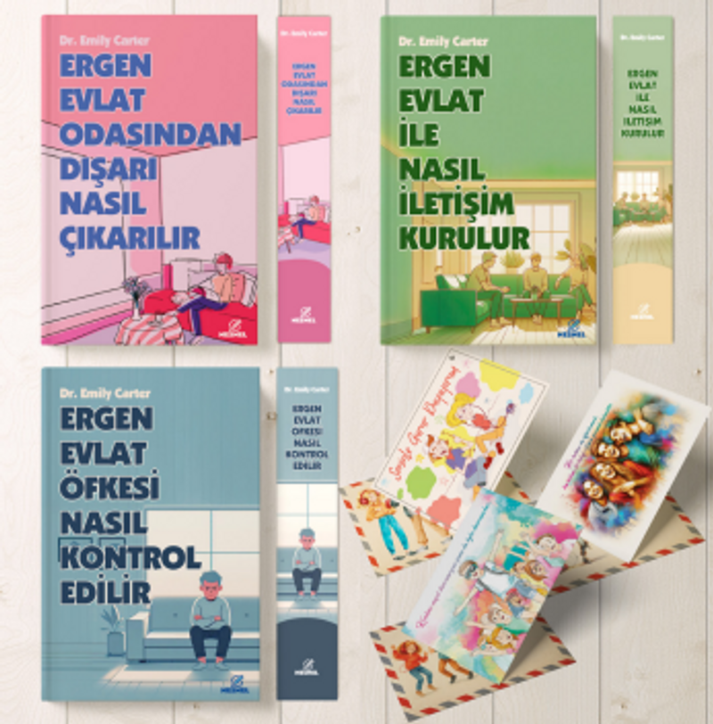 Ergen Evlat Psikolojisi 3'lü Set kitap kapağı