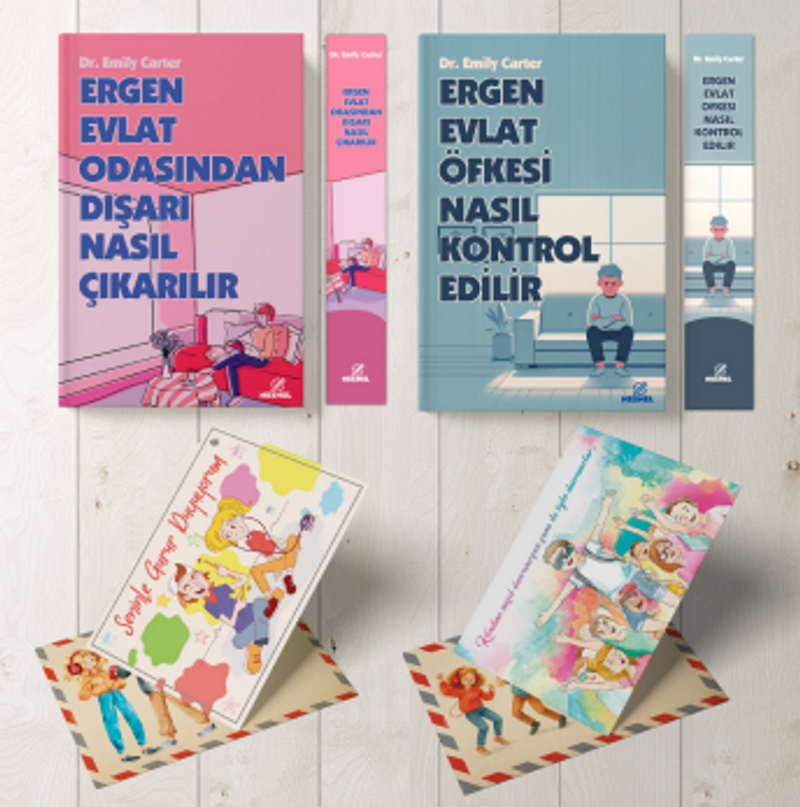 Ergen Evlat Psikolojisi 2'li Set 2 kitap kapağı
