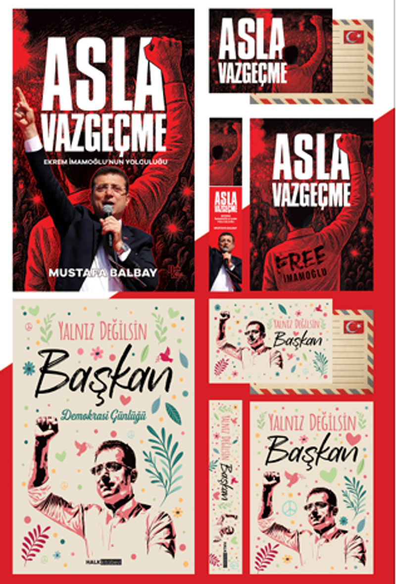Asla Vazgeçme - Yalnız Değilsin Başkan kitap kapağı