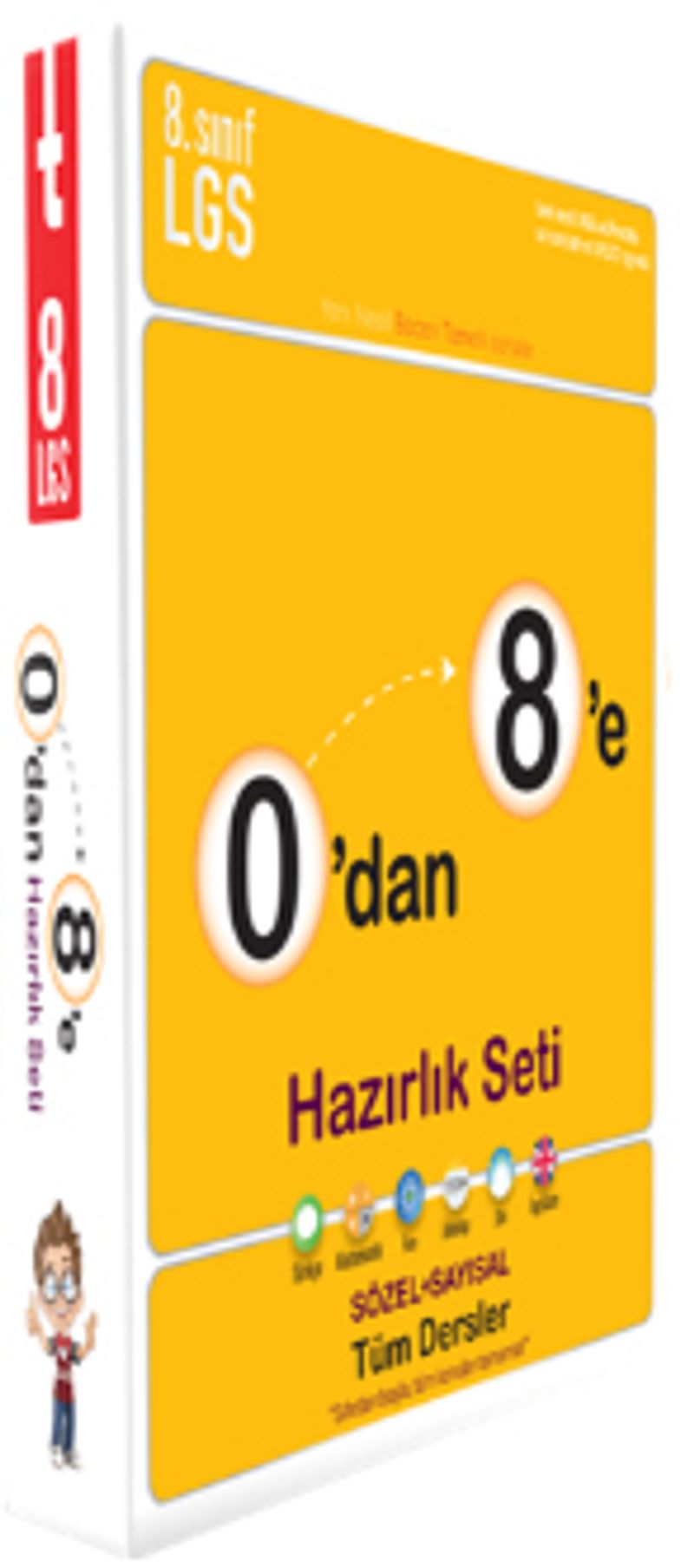 0'dan 8'e Hazırlık Seti kitap kapağı