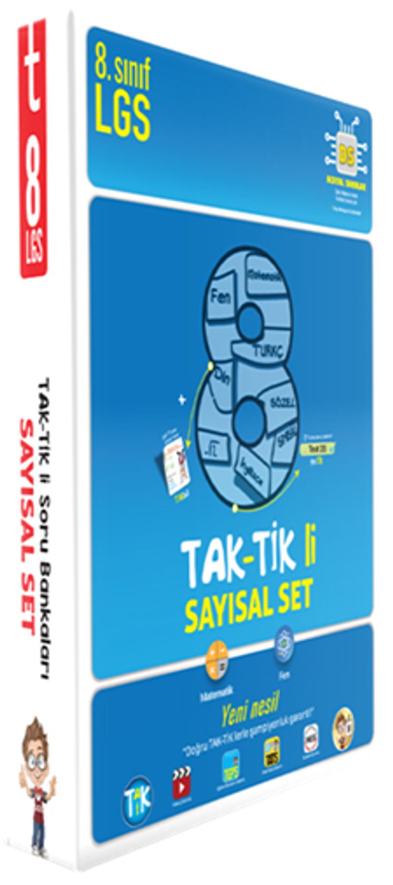 8. Sınıf Taktikli Sayısal Set kitap kapağı