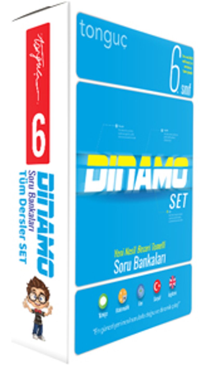 6. Sınıf Dinamo Tüm Dersler Soru Bankası Set kitap kapağı