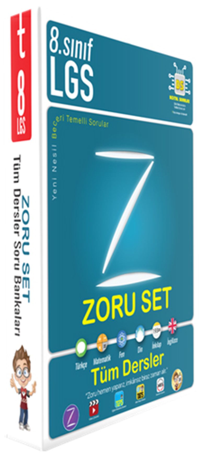 8. Sınıf Zoru Bankası Tüm Dersler Seti kitap kapağı