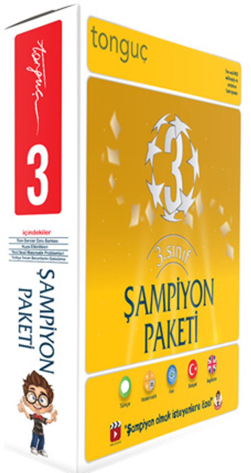 3. Sınıf Şampiyon Paketi kitap kapağı