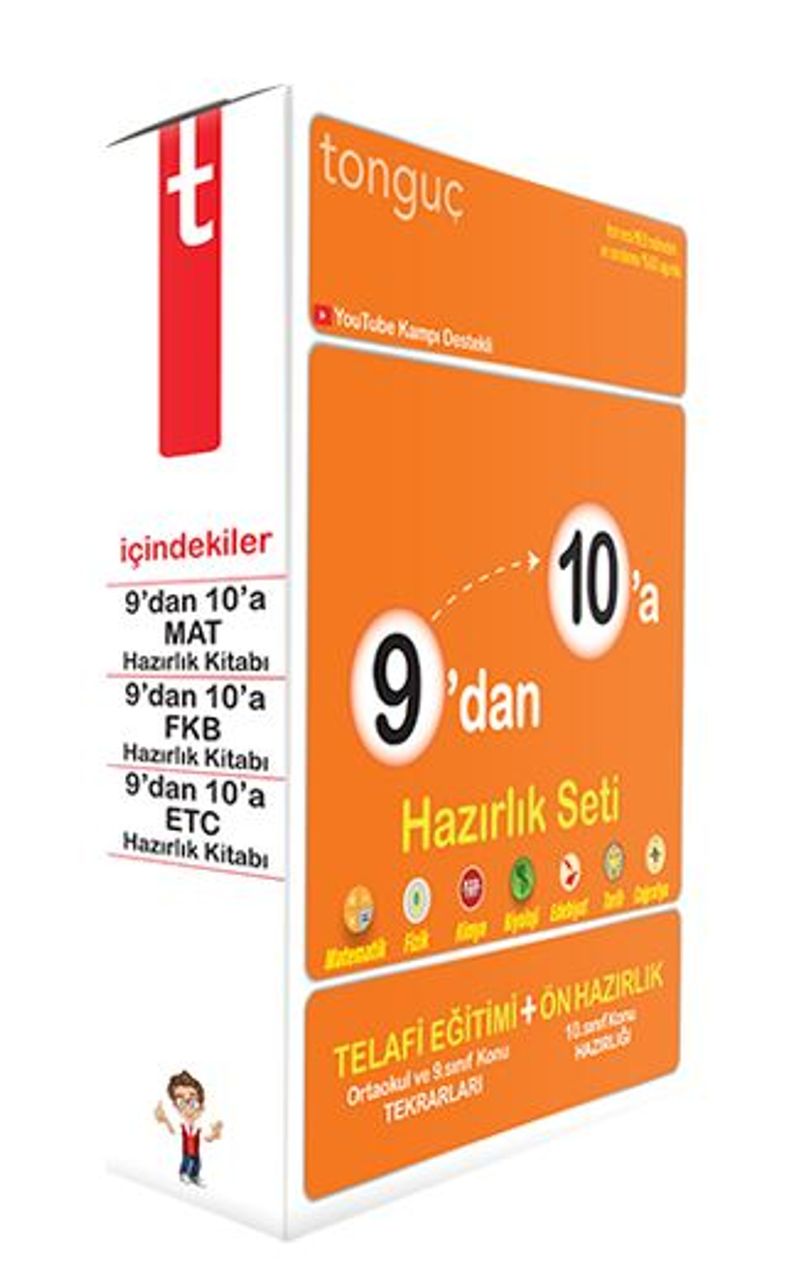 9'dan 10'a Hazırlık Seti kitap kapağı