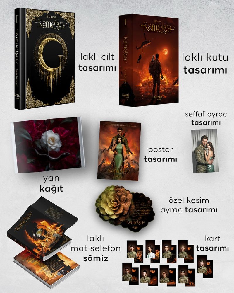 Kamelya (Kutulu Set) kitap kapağı