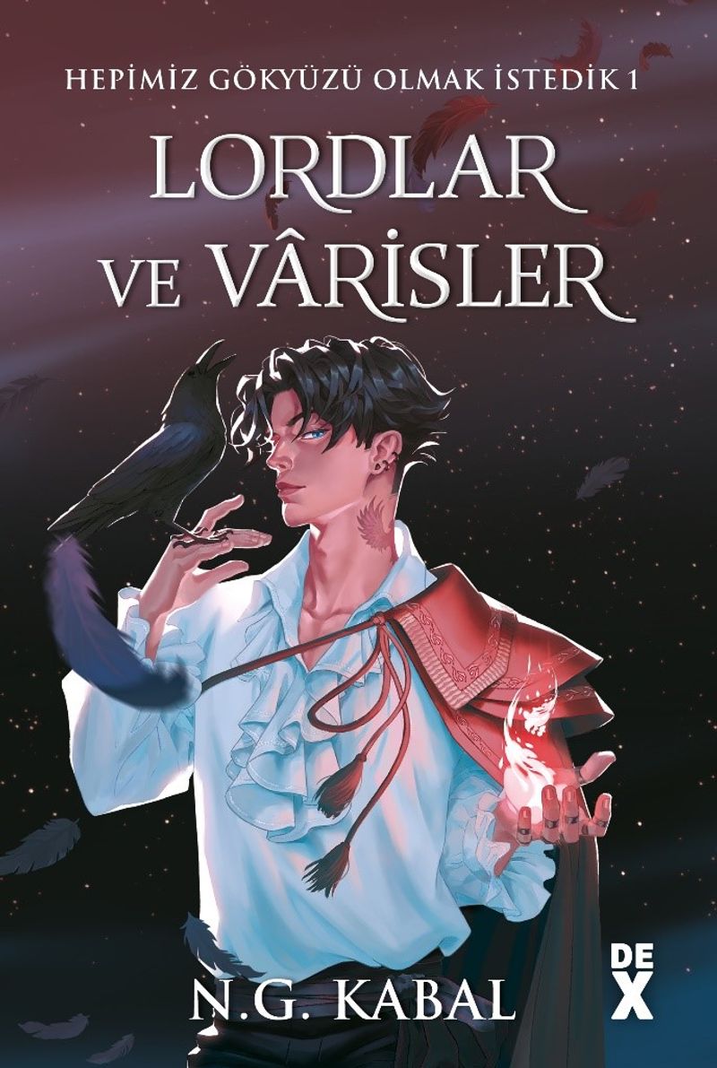 Lordlar ve Varisler / Hepimiz Gökyüzü Olmak İstedik 1 (Kırmızı Şömiz) kitap kapağı