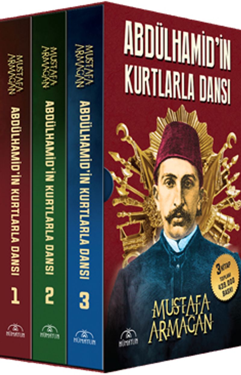Abdülhamid'in Kurtlarla Dansı (3'lü Set) kitap kapağı