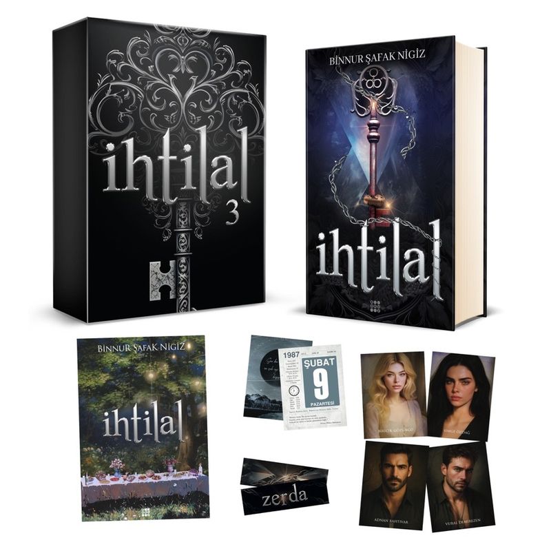 İhtilal 3 / Zerda (Ciltli Kutulu) kitap kapağı