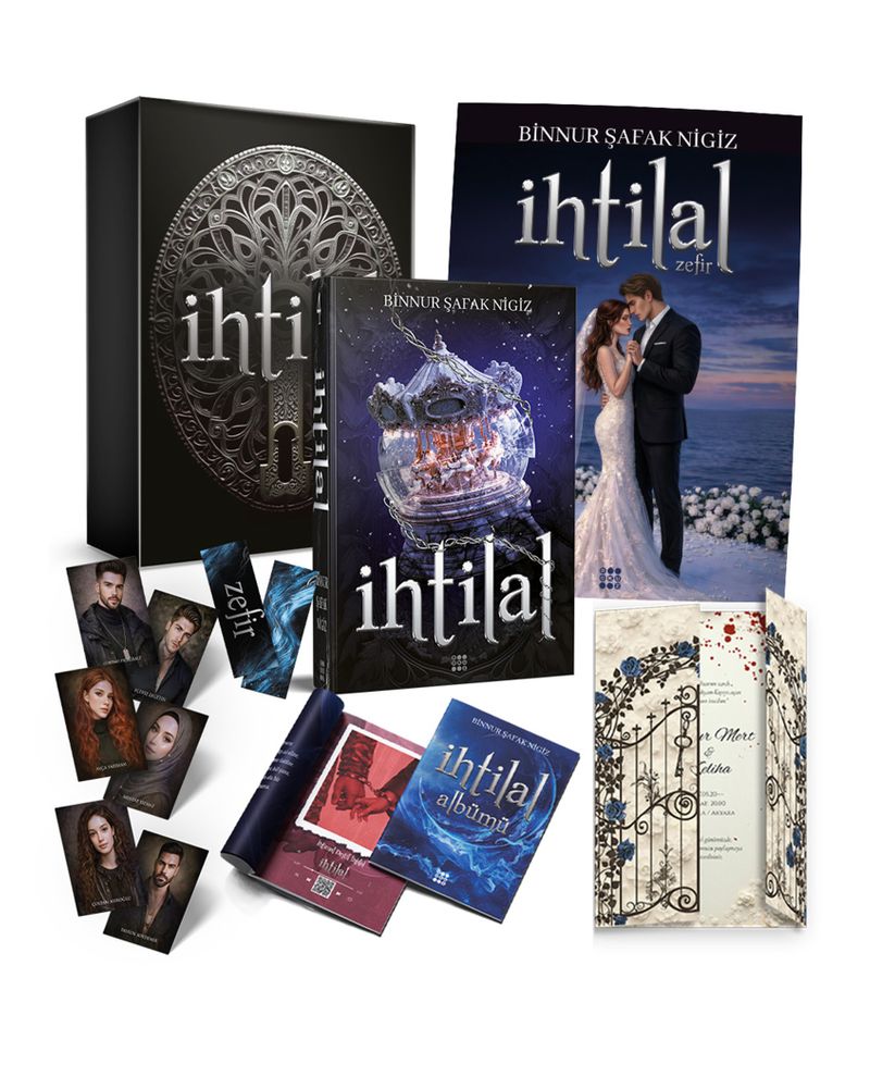 İhtilal 4 - Zefir (Ciltli Kutulu) kitap kapağı