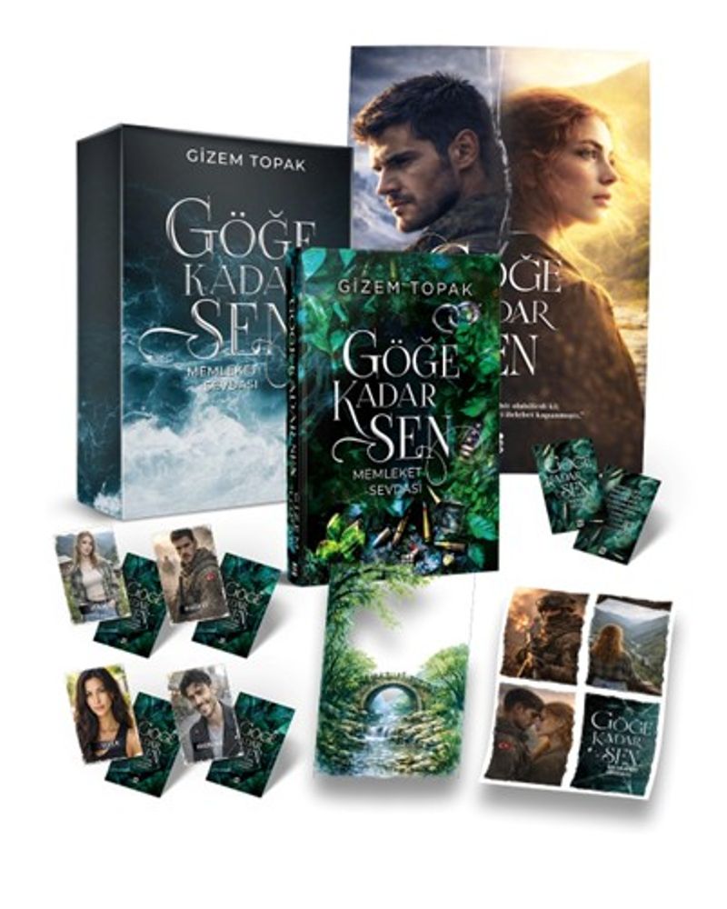 Göğe Kadar Sen 1 / Memleket Sevdası (Cı̇ltlı̇ Kutulu) kitap kapağı