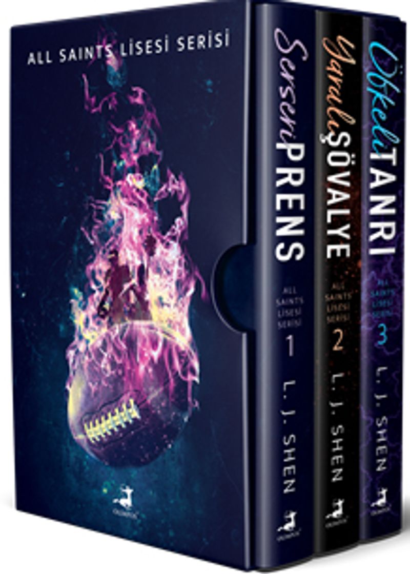 All Saints Lisesi Serisi (3 Kitap Kutulu Set) kitap kapağı