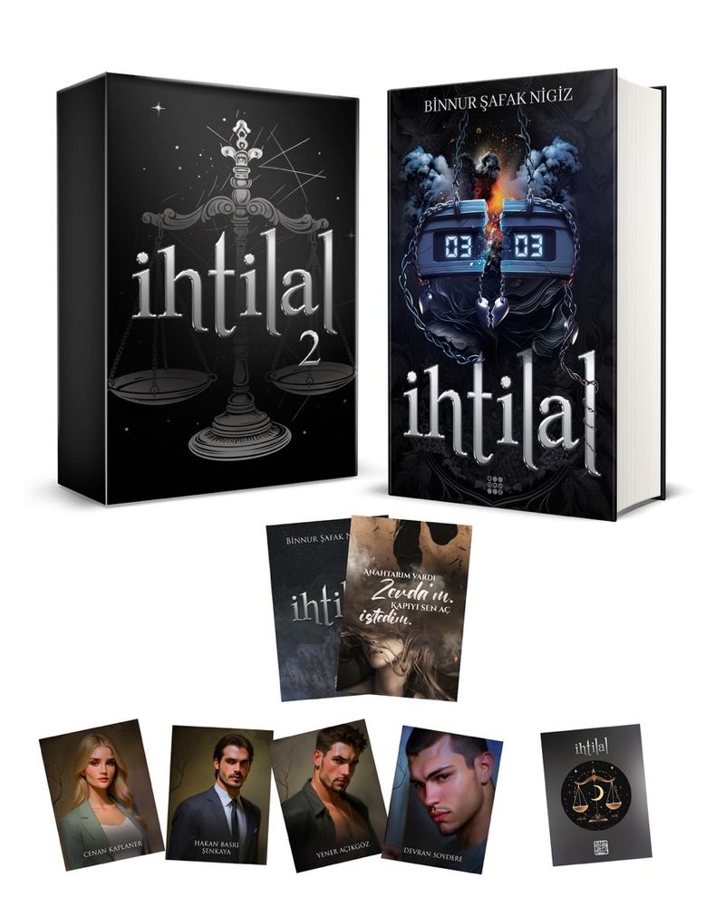 İhtilal 2 - Zede (Ciltli Kutulu) kitap kapağı